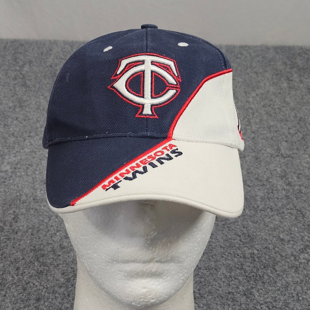 Minnesota Twins Baseball Cap Navy White Hat Adjustable MLB 47 Brand